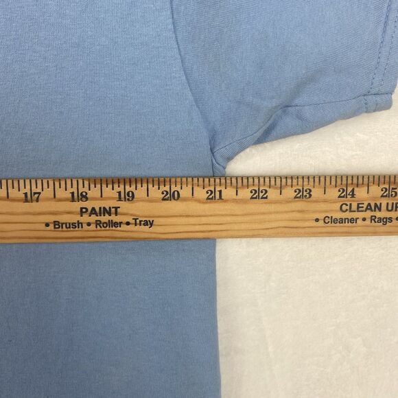 Disney Stitch Graphic Shirt Adult Large Blue Crewneck Short Sleeve - Picture 6 of 8